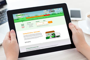 Ordering Heating Oil from an iPad